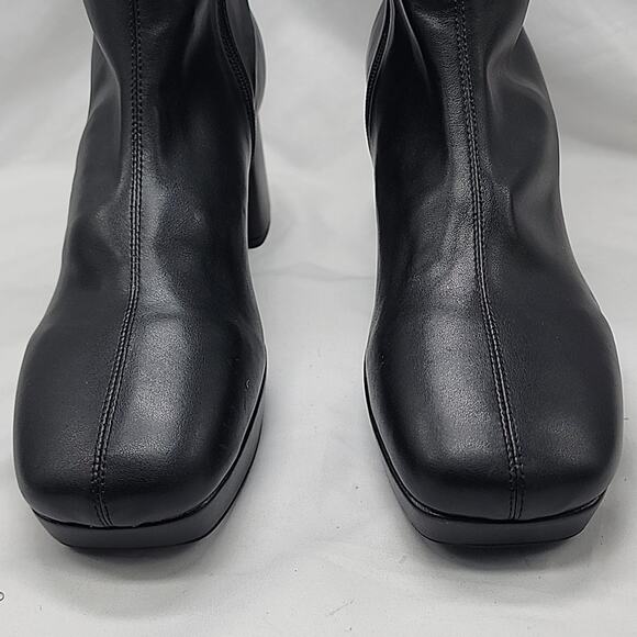 ●AEROSOLE●NEW●🚨●SUSEX●BLACK● MID CALF BOOT●DIAMOND FLEX SOLE●LADIES●NWOB🔥 - Picture 3 of 16